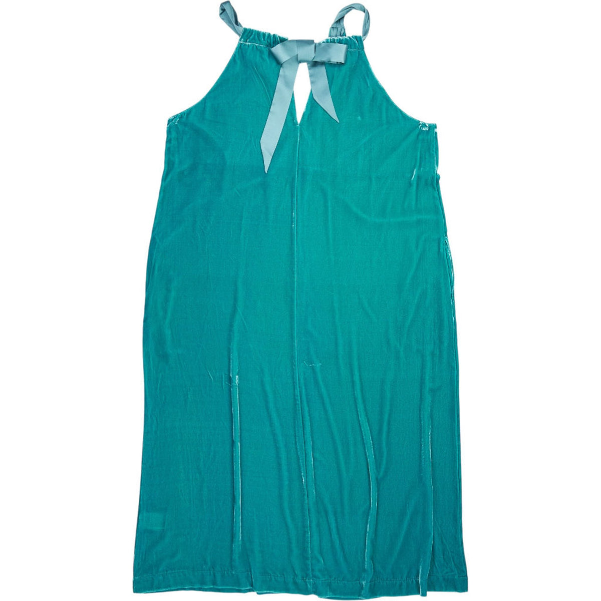 NRBY Green Velvet Dress