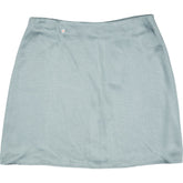 Motel Light Blue Sake Satin Skirt