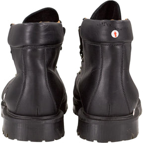 YMC Black Leather Hiking Boots