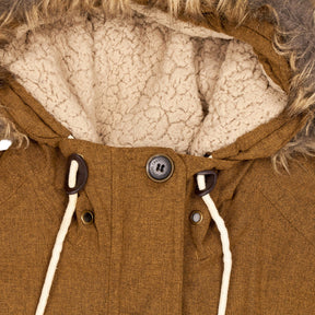 Craghoppers Brown Faux Fur Hooded Jacket