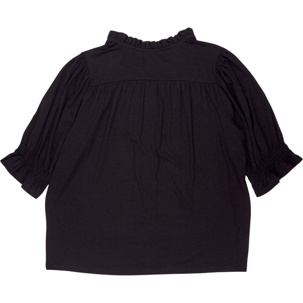 Baukjen Black Nola Short Sleeve Blouse