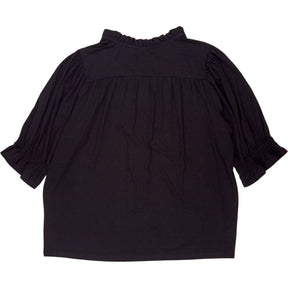 Baukjen Black Nola Short Sleeve Blouse