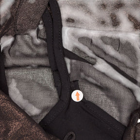 Hush Bronze Metallic Abelia Dress