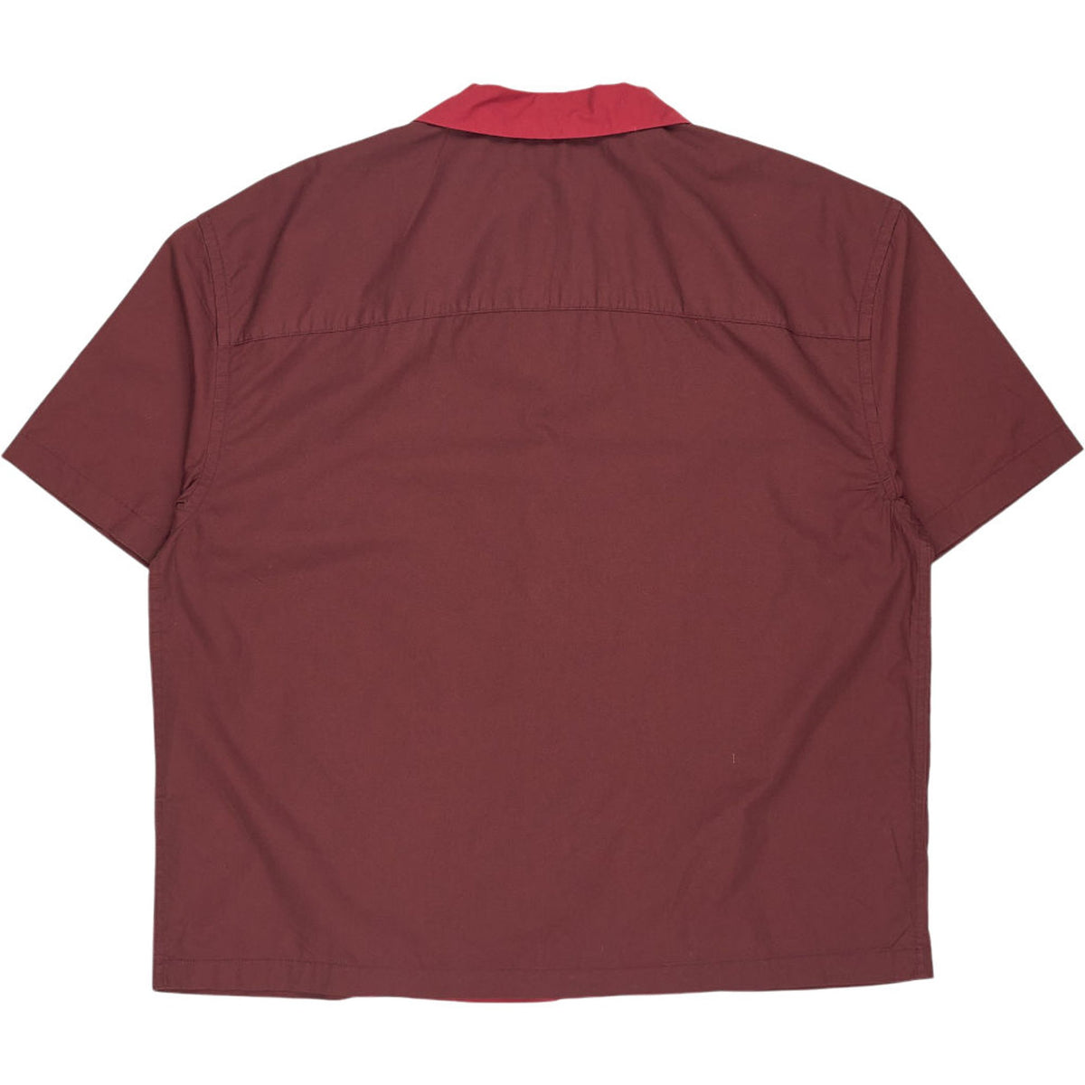 Pull & Bear Maroon Graphic Shirt