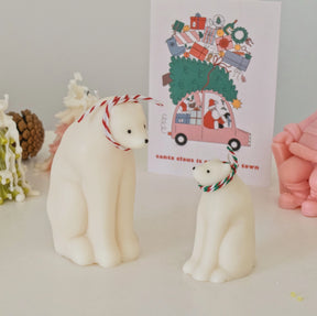 Polar Bear Soy Candle - 2 sizes