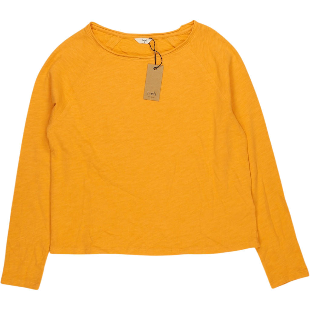 Hush Vibrant Orange Kassie Raglan Top