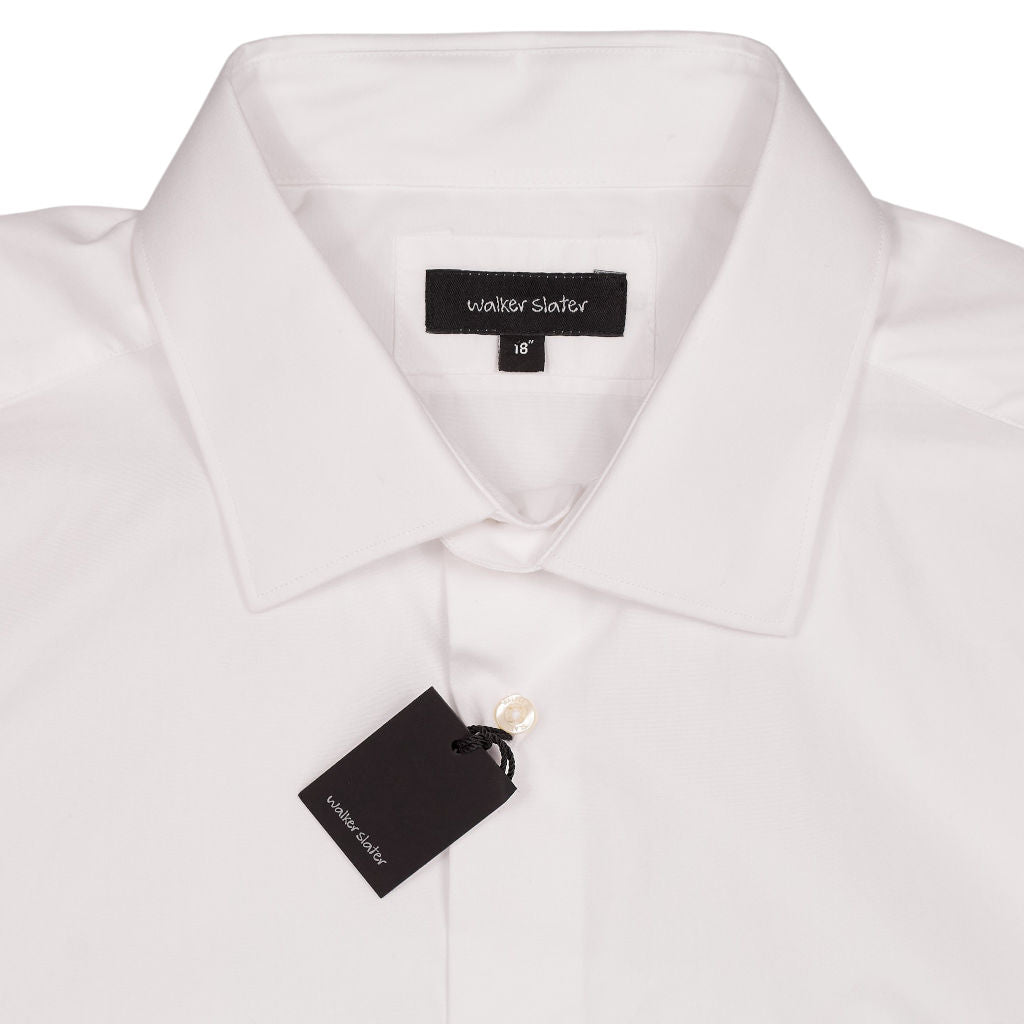 Walker Slater White Cotton Shirt
