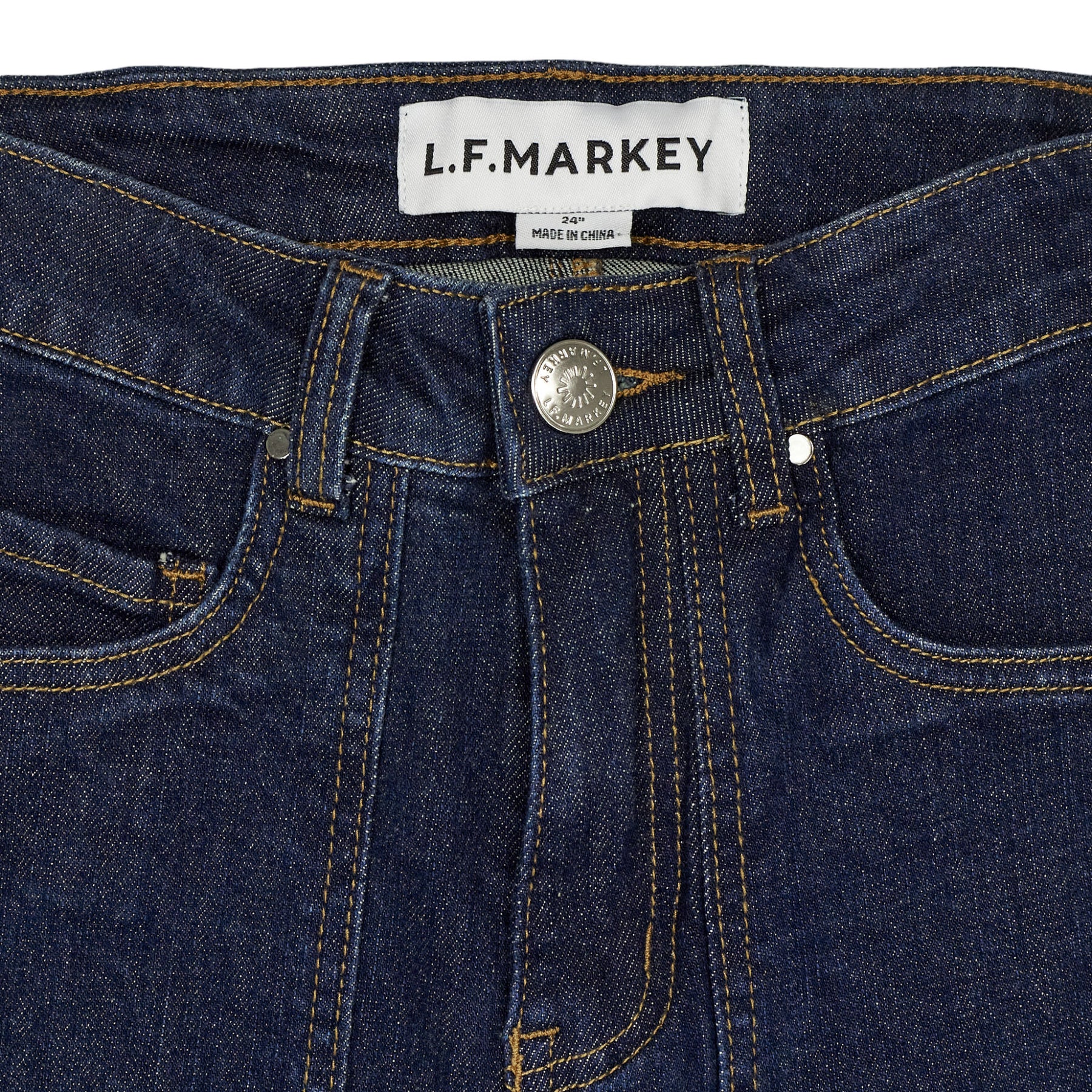 L.F. Markey Blue Wide Leg Jeans