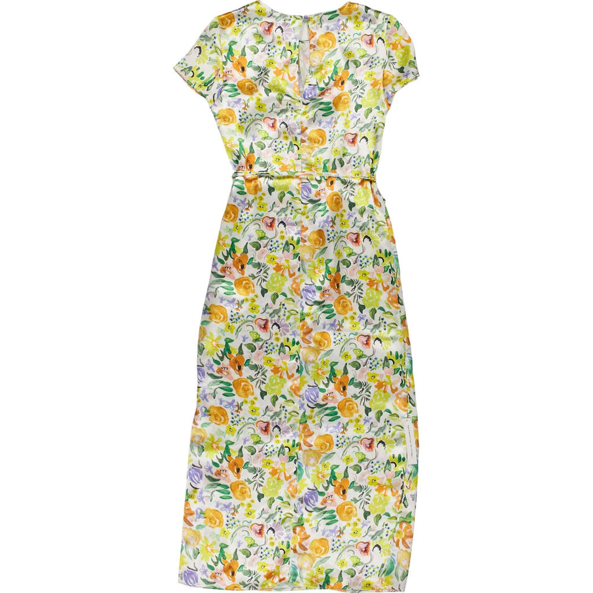 OMNES Floral Midi Dress
