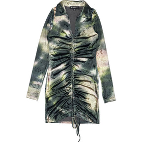 Motel Abstract Camo Ava Dress