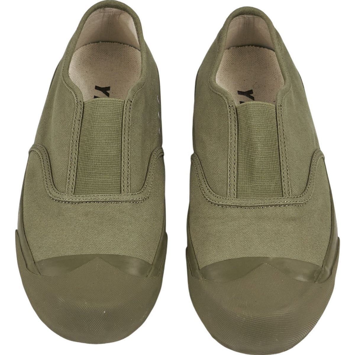 YMC Khaki Slip-On Trainers