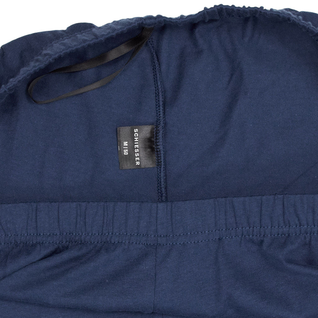 Schiesser Blue Comfort Fit Pajama Set