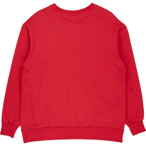 Red Cotton Sweatshirt