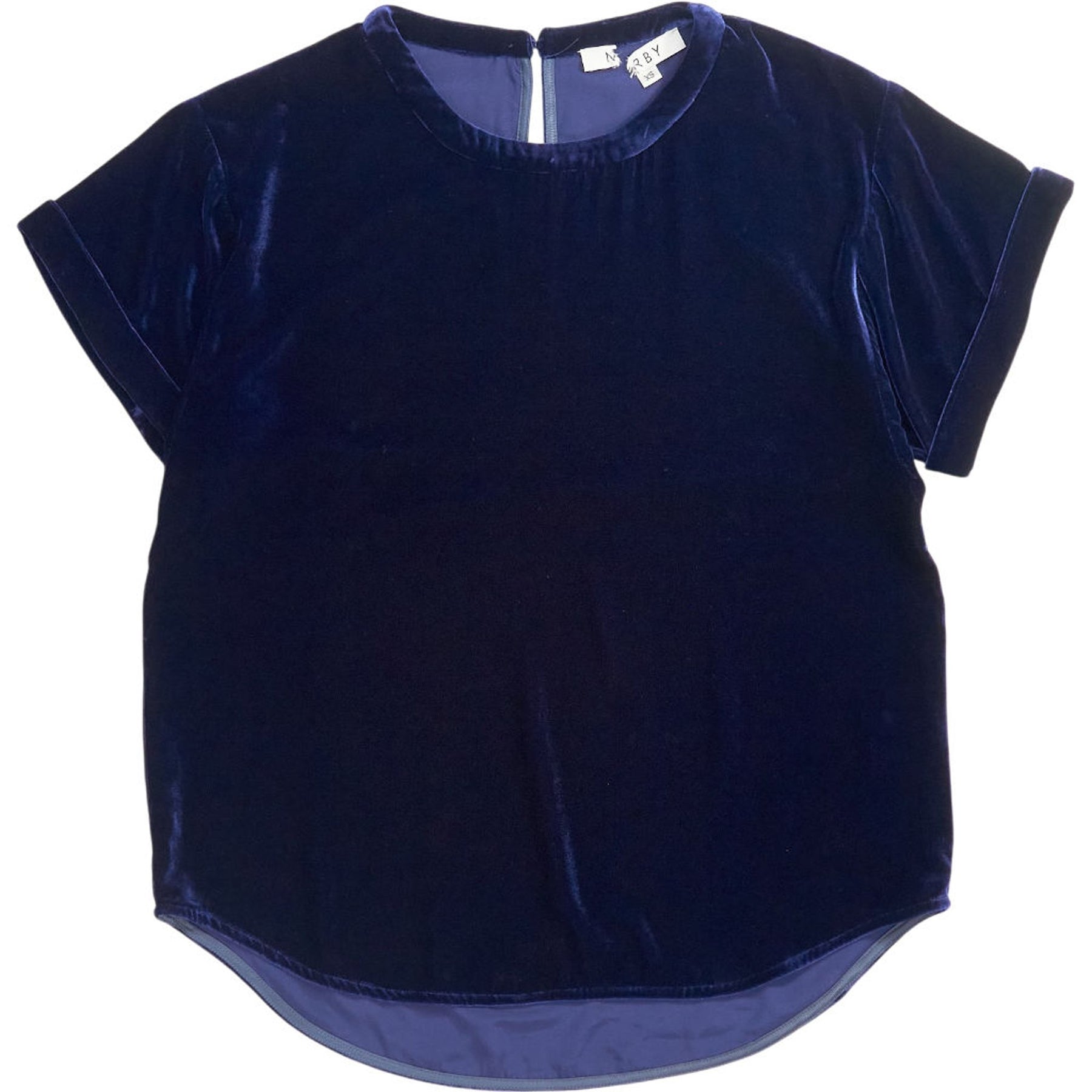 NRBY Blue Velvet Top