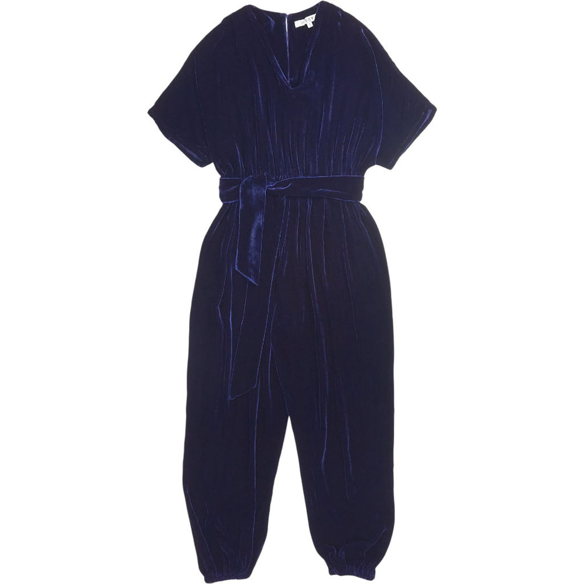 NRBY Navy Velvet Jumpsuit