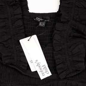 Nobody's Child Black Organic Cotton Jumpsuit