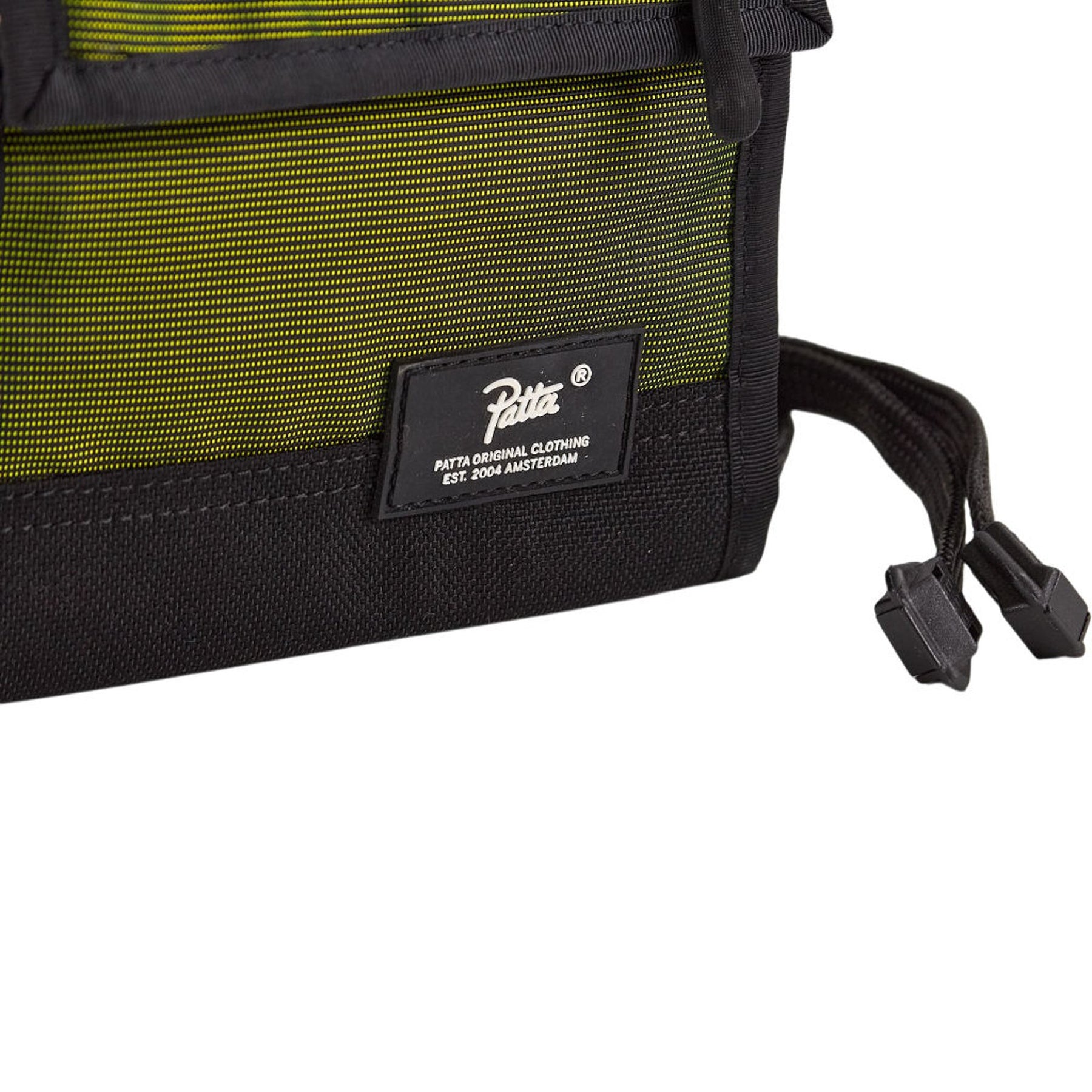 Patta Hi-Vis Green Neck Wallet
