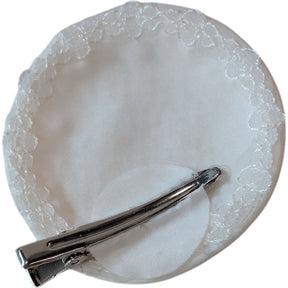 Magpie Accessories Ivory Feather Fascinator