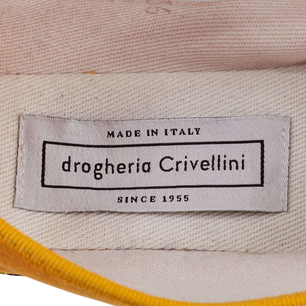 Drogheria Crivellini Mustard Velvet Slippers