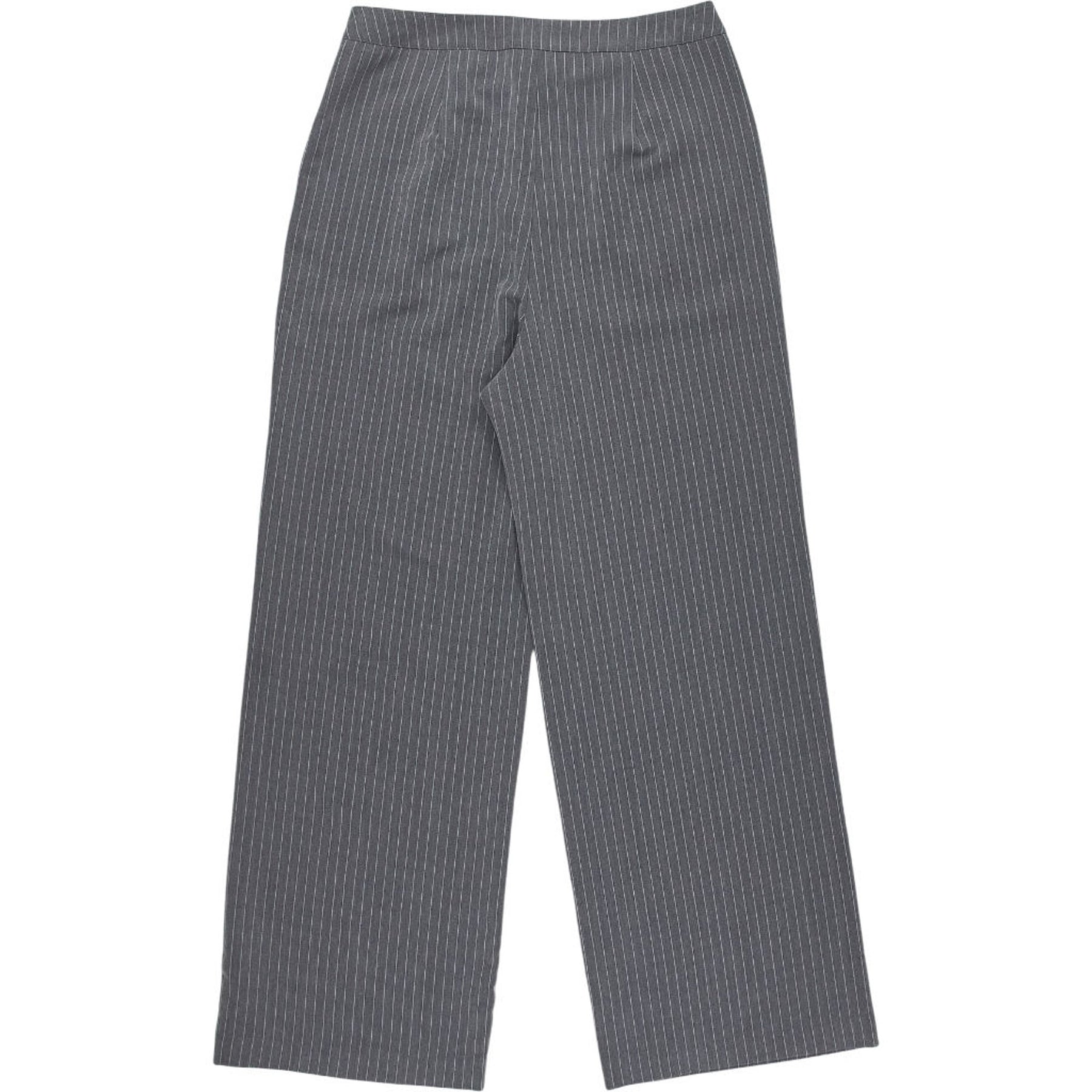 Vero Moda Grey Melange High Waist Trousers