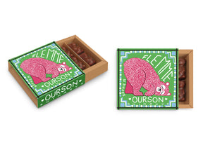 French Chocolate Marshmallow Bears Gift Box