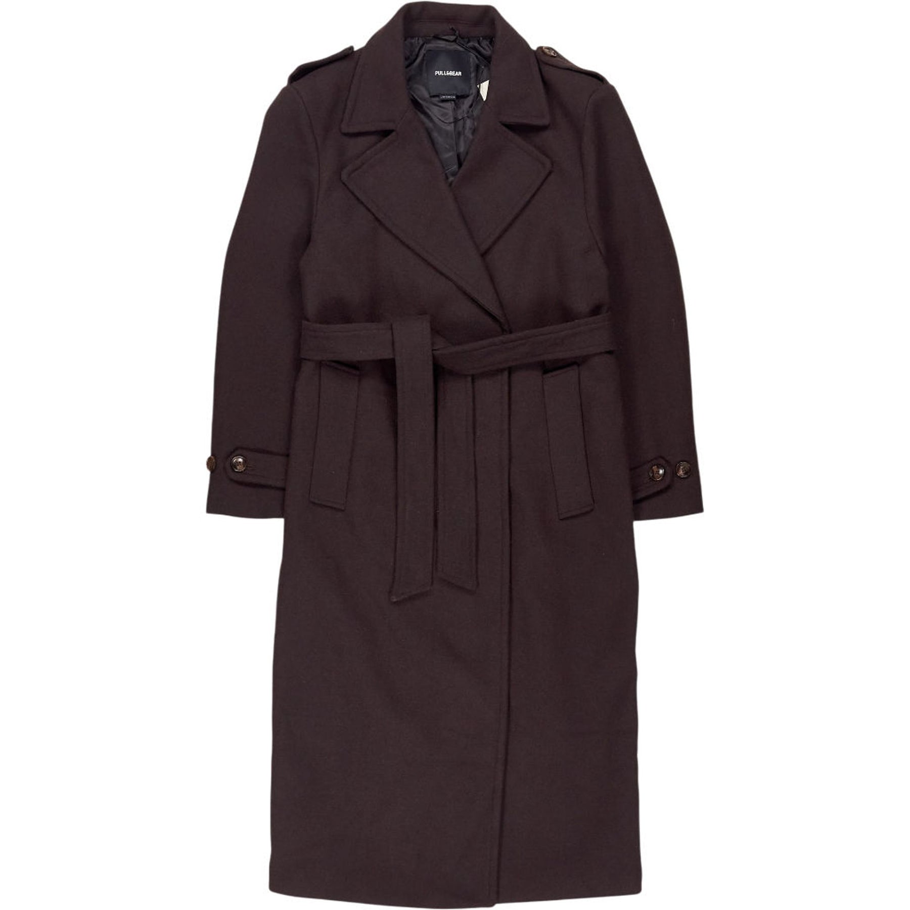 Pull & Bear Brown Trench Coat