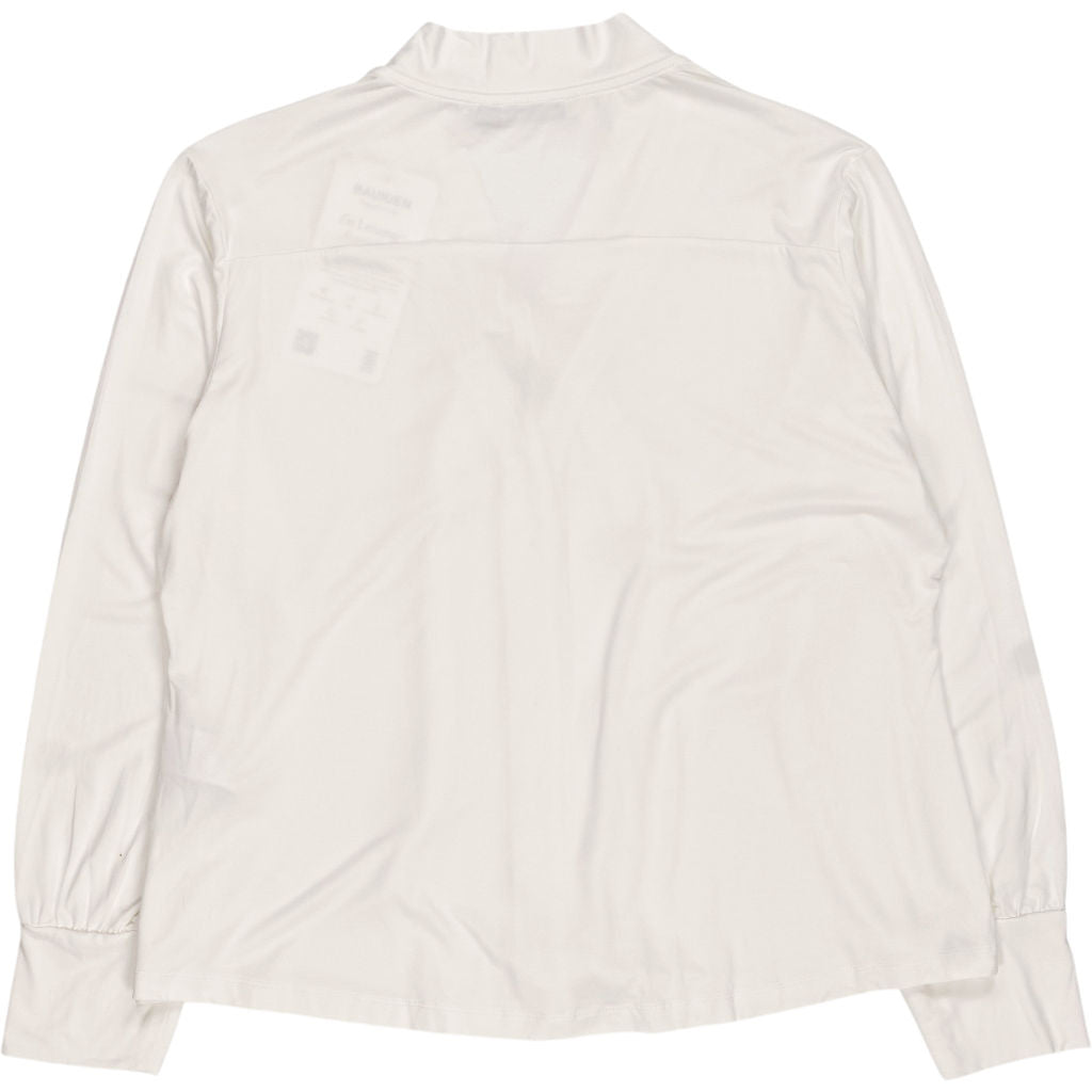 Baukjen White Carina Tie Neck Blouse