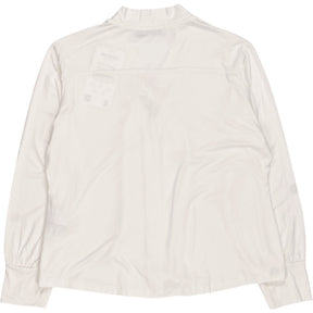 Baukjen White Carina Tie Neck Blouse