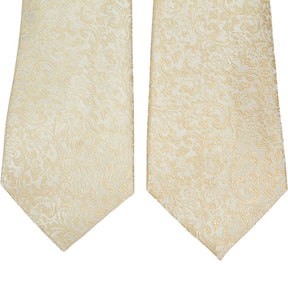 Moss Cream Silk Tie Set x 2