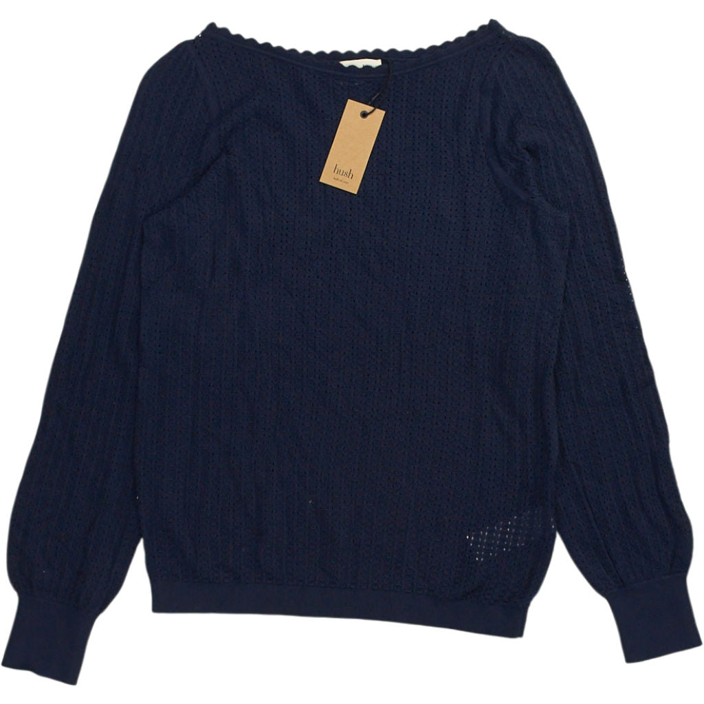 Hush Midnight Navy Sophia Jumper