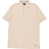 Hackett Cream Classic Fit Polo Shirt