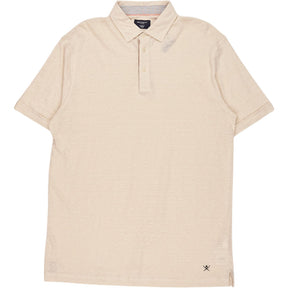 Hackett Cream Classic Fit Polo Shirt