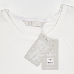 W. Rubens White Cotton T-Shirt