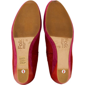 Folk Red Pink Riley Bay Boots EU 37
