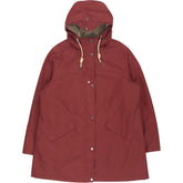 Seasalt Cornwall Red Hooded Rain Coat
