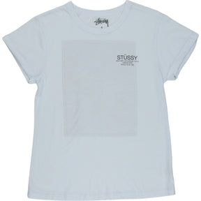 Stussy Grey Printed T-Shirt