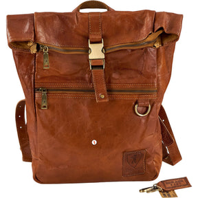 Berliner Bags Brown Leather Backpack