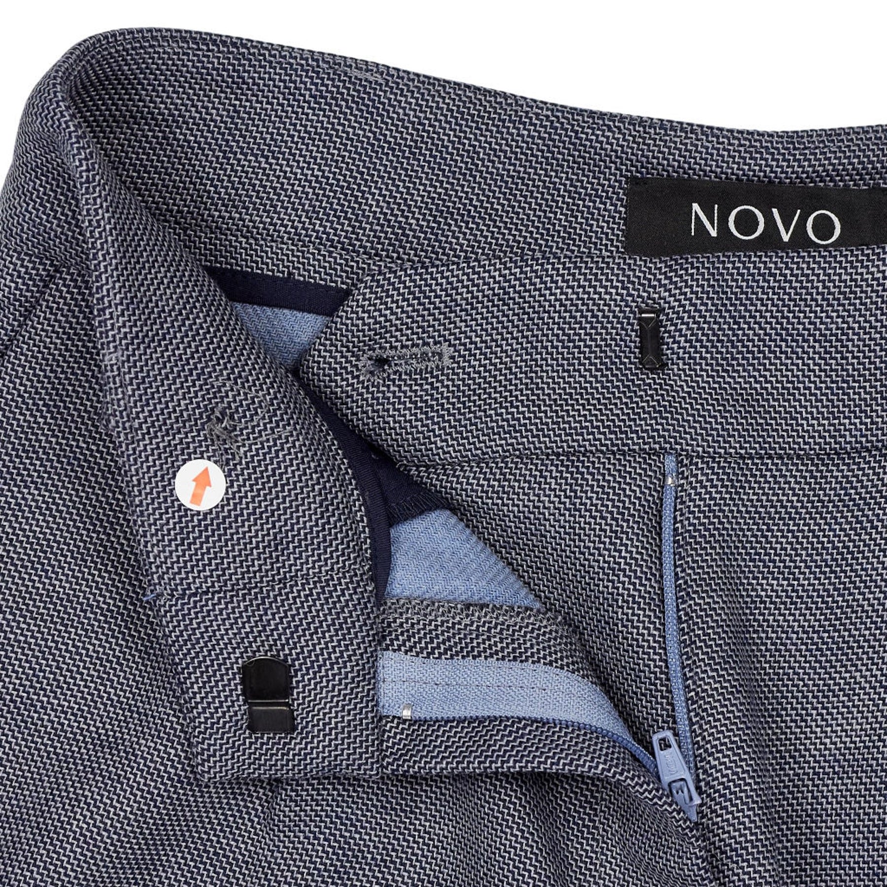 Novo Blue Tailored Trousers