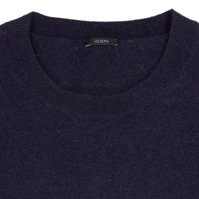 Joseph Navy Wool Cashmere Jumper