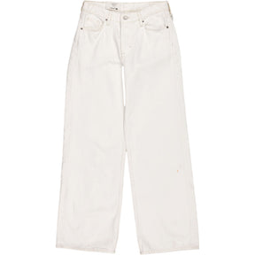 H&M White Baggy Wide Jeans
