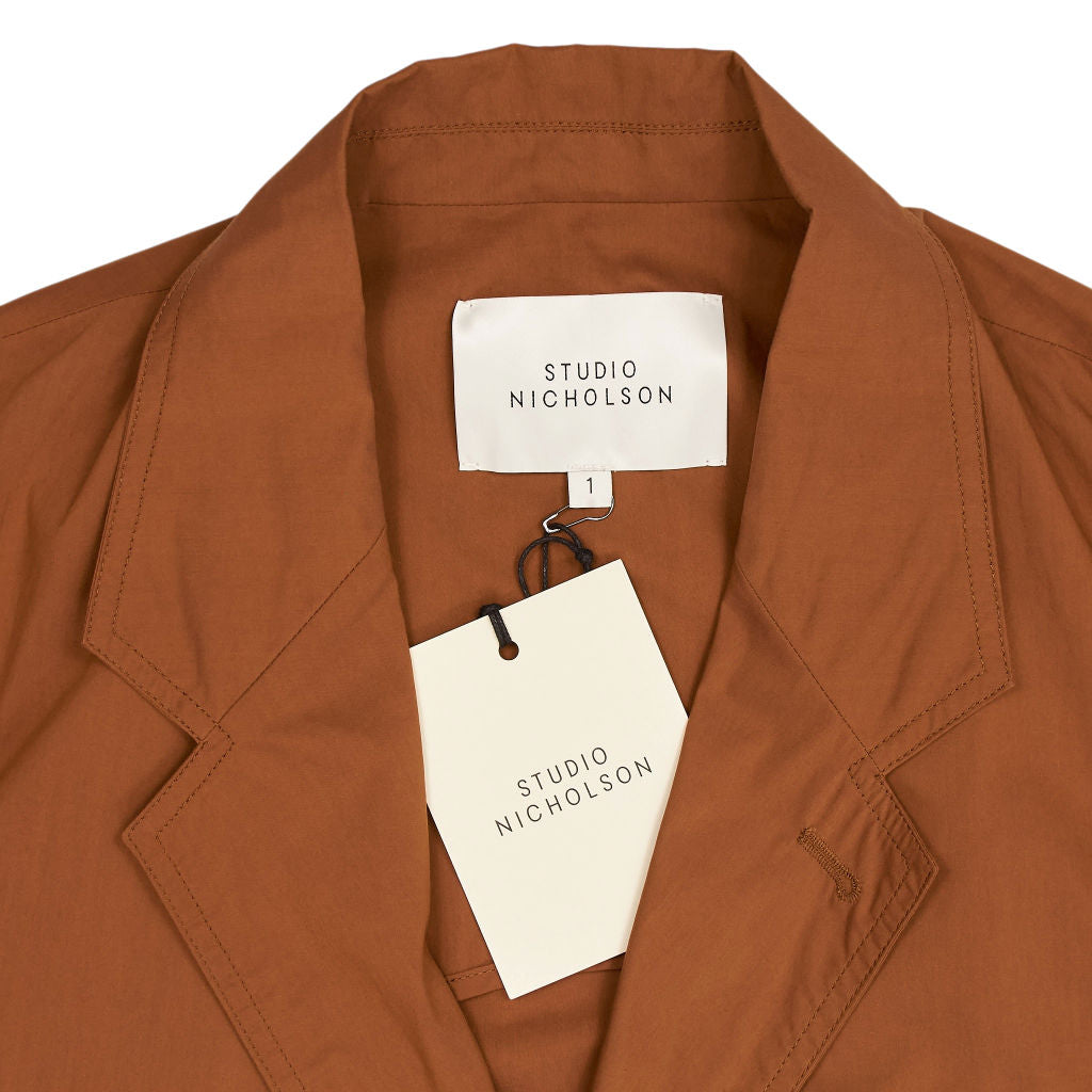 Studio Nicholson Brown Relaxed Jacket