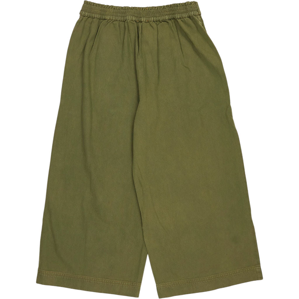 Bonté Olive Green Wide Leg Trousers