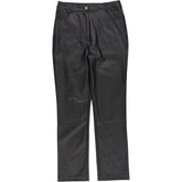 WYSE Black Josie Faux Leather Trousers