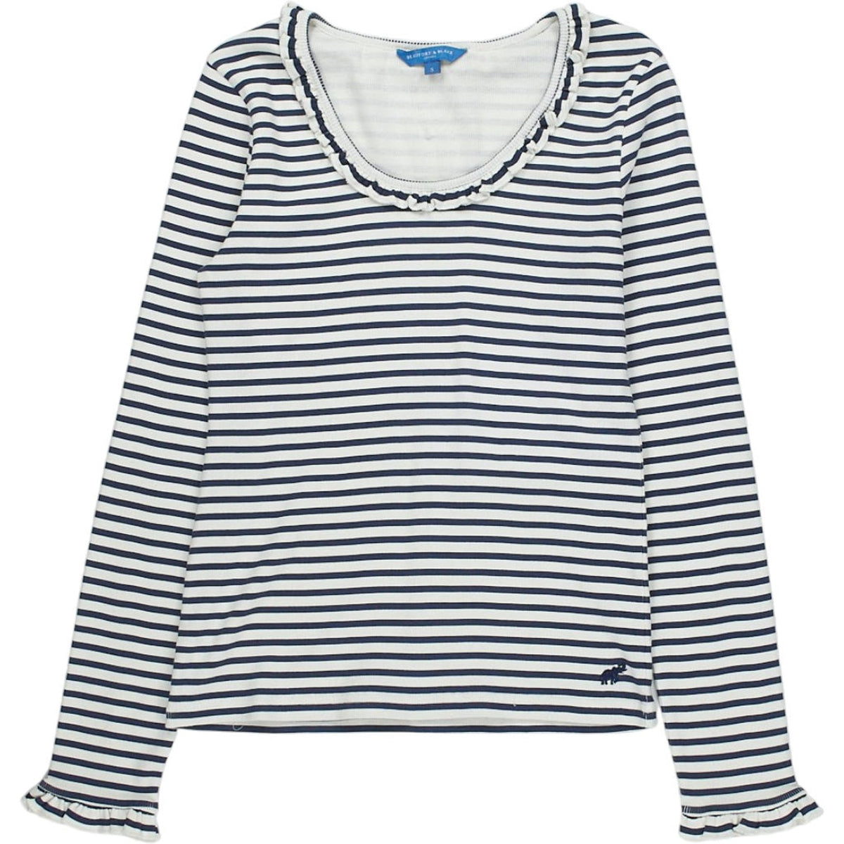 Beaufort & Blake Navy Stripe Long Sleeve Top