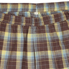 Universal Works Brown Check Trousers