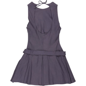 Motel Grey Avasha Backless Mini Dress