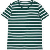 Lee Green Striped T-Shirt