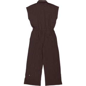 Hush Brown Sleeveless Jumpsuit