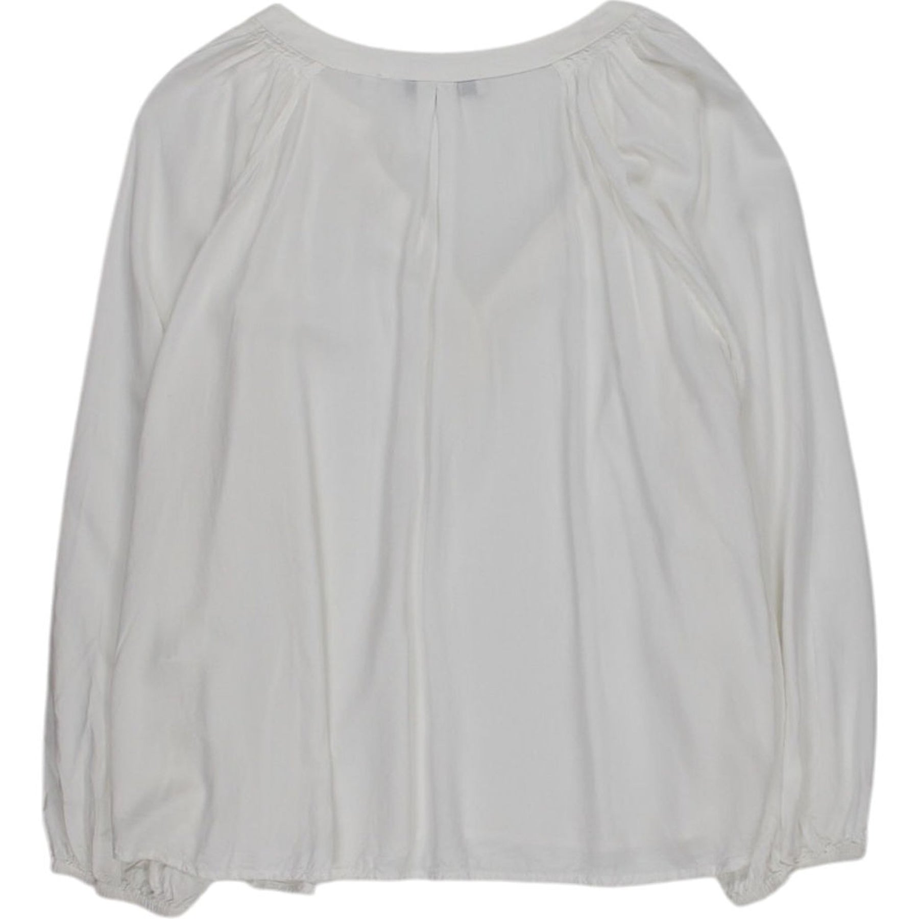 NRBY White Long Sleeve Blouse