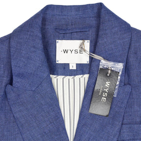 WYSE Blue Alaina Double Breasted Blazer